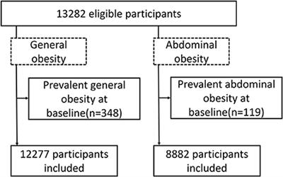 Associations between dietary copper intake, general obesity and abdominal obesity risk: A nationwide cohort study in China